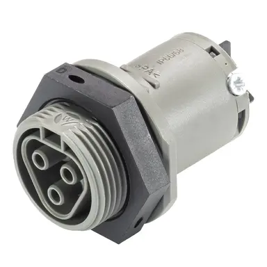 Wieland 96.031.5054.3 RST25i3 connector 3-polig 250V 32A IP66/IP68/IP69 halogeenvrij grijs