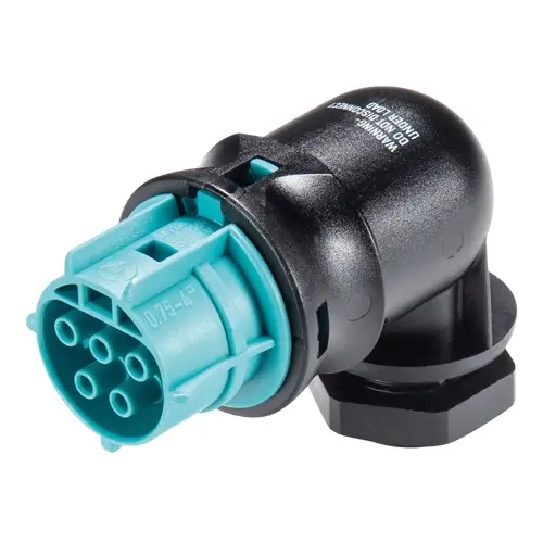 Wieland 96.053.6053.6 RST20i5 connector 5-polig 250V 20A IP20 halogeenvrij blauw