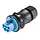 Wieland 96.052.4153.9 RST20i5 connector 5-polig 400V 20A halogeenvrij blauw