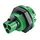 Wieland 96.032.1055.7 RST20i3 connector 3-polig 400V 20A IP20 halogeenvrij groen