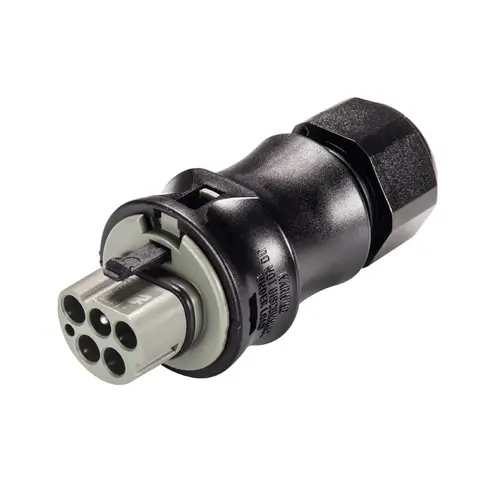 Wieland 96.052.4154.3 RST25i5 connector 5-polig 400V 25A halogeenvrij grijs
