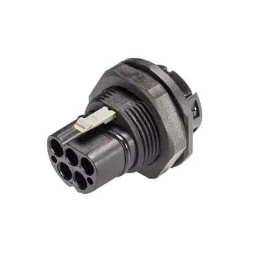Wieland 96.152.1053.1 RST20i5 connector 5-polig 400V 20A IP20 halogeenvrij zwart