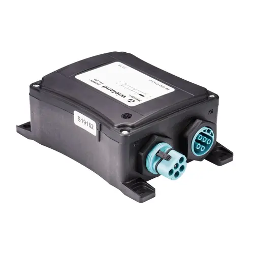 Wieland 96.050.0153.6 RST20i5 verdeler 5-polig 250V 20A IP66 halogeenvrij zwart