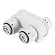 Wieland 46.050.1253.0 RST16i5 connector 5-polig 400V 16A IP66 halogeenvrij grijs