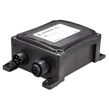 Wieland 46.050.0153.1 RST16i5 verdeler 5-polig 400V 16A IP66 halogeenvrij zwart