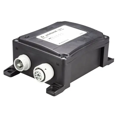 Wieland 46.050.0153.0 RST16i5 verdeler 5-polig 400V 16A IP66 halogeenvrij grijs