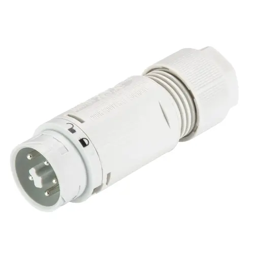 Wieland 46.052.4553.0 RST16i5 connector 5-polig 250V 16A halogeenvrij grijs