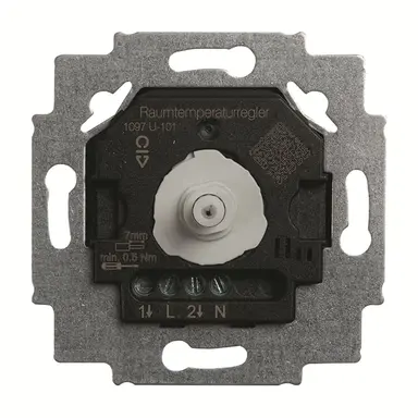 Busch-Jaeger 1097 U-101 elektronische kamerthermostaat wisselcontact 230V