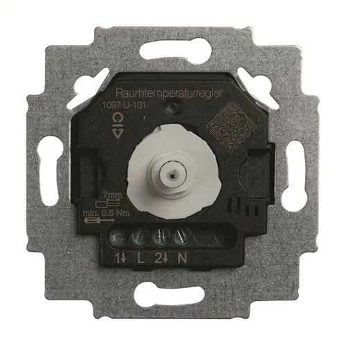 Busch-Jaeger 1097 U-101 elektronische kamerthermostaat wisselcontact 230V