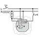 Busch-Jaeger 1099 UHK-101 elektronische kamerthermostaat 2x maakcontact verwarmen en koelen 230V