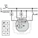 Busch-Jaeger 1099 UHK-101 elektronische kamerthermostaat 2x maakcontact verwarmen en koelen 230V