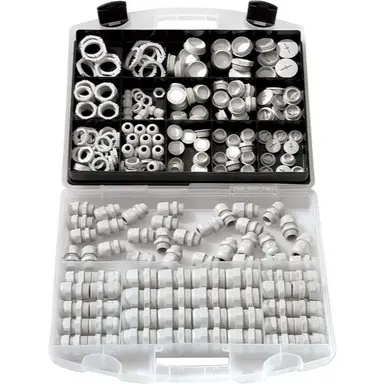 Wiska KOFFER METRISCH ASSO assortimentsdoos rechte wartels