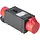 PCE 9436422 CEE-adapter/verloop van 32A naar 16A 5-polig 400V 6h rood IP44