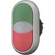 Eaton M22-DDL-GR dubbele drukknop met signaallamp groen-wit-rood