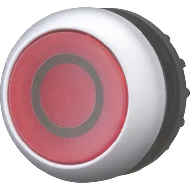 Eaton M22-DRL-R-X0 signaaldrukknop vlak rood 0 vast
