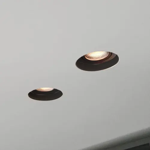 EcoDim ED-10084 trimless stucframe zwart voor inbouwspots 75mm