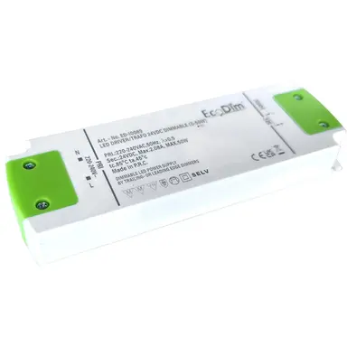 EcoDim ED-10089 LED-driver 24V DC voor LED-lampen 0-50W dimbaar