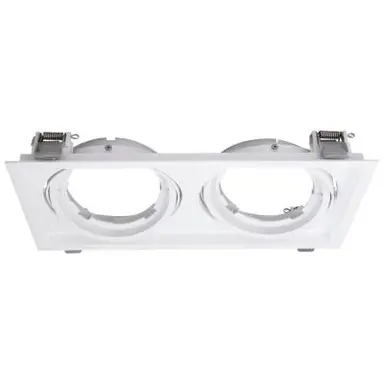 Megaman MM07079 inbouwraam/armatuur tweevoudig ZEKI 111