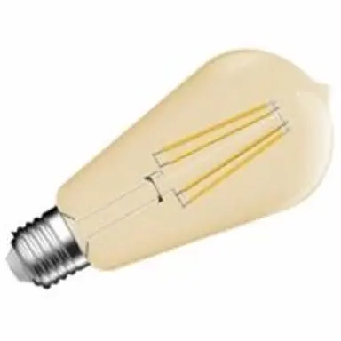 Megaman MM09972 filament E27 LED lamp ST64 1,9W 2000K Gold Flame 200lm