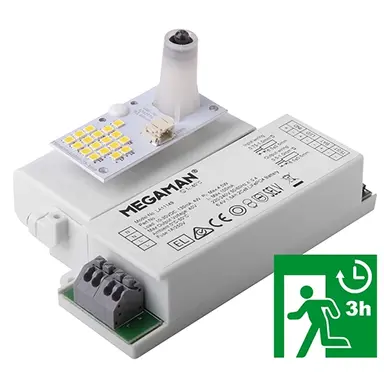 Megaman MM10267 RENZO noodvoedings-unit modulair tbv RENZO armaturen