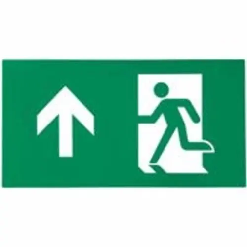 Megaman MM10491 vluchtwegpictogram omhoog 33 m 190x390mm