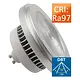 Megaman MM09934 LED-reflector lamp AR111 GU10 11W 800lm 2800K dimbaar helder grijs