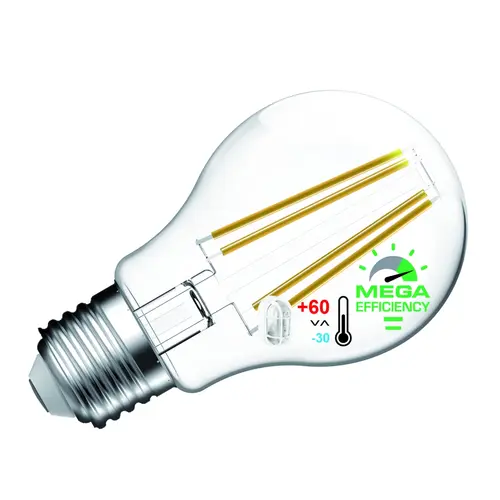 Megaman MM11761 LED-lamp Peer E27 4W 840lm 2700K filament helder wit
