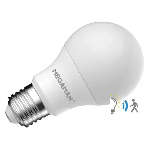 Megaman MM11758 LED-lamp 4,9W 2700K 470lm E27 bewegingssensor