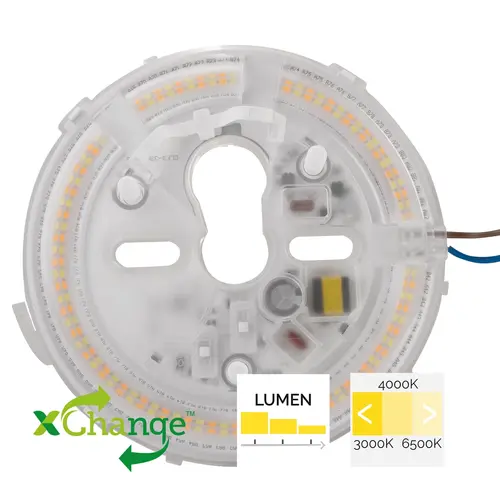 Megaman MM12492 plafondlamp renzo xchange easyfix 330 3000/6500K IP20 wit