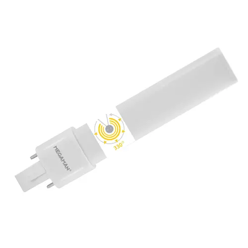 Megaman MM12548 LED-lamp buis eenkneeps G23 4W 550lm 4000K opaal wit