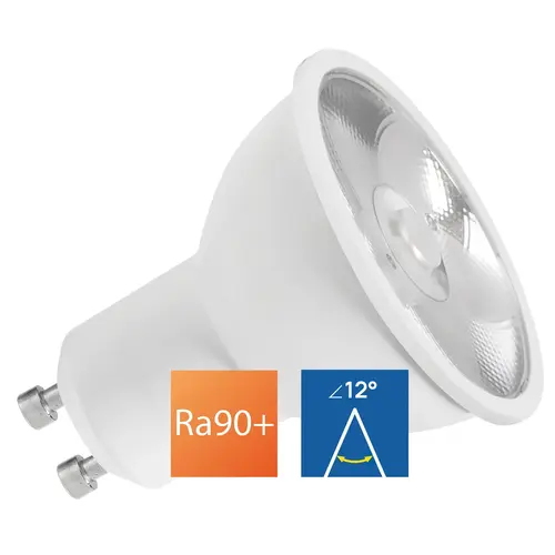 Megaman MM12526 LED-lamp PAR16 GU10 6W 560lm 2700K dimbaar CRI90 helder