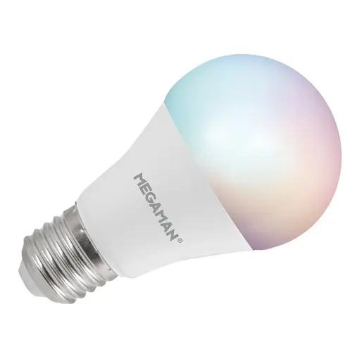 Megaman MM12343 LED-lamp Bol E27 9W 810lm 2700-6500K dimbaar RGBW wit