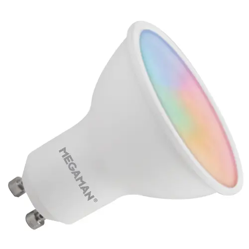 Megaman MM12344 LED-lamp PAR16 GU10 5,5W 400lm 2700-6500K dimbaar RGBW opaal
