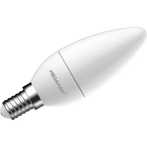 Megaman MM11073 LED-lamp kaars E14 3,5W 250lm 1800-2700K dimbaar opaal wit