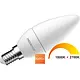 Megaman MM11073 LED-lamp kaars E14 3,5W 250lm 1800-2700K dimbaar opaal wit