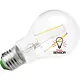 Megaman MM10027 LED-lamp A60 5W (40W) filament helder dag/nacht sensorlamp A60 E27 2700K
