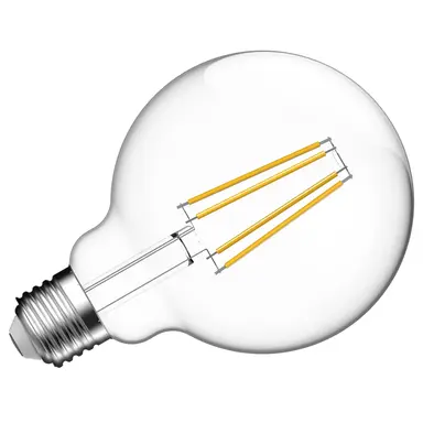 Megaman MM10026 LED-lamp Globe E27 8W 810lm 2700K dimbaar filament helder