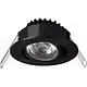 Megaman MM10975 LED inbouw spot dimbaar 10W 1800-3000K IP44 80mm zwart