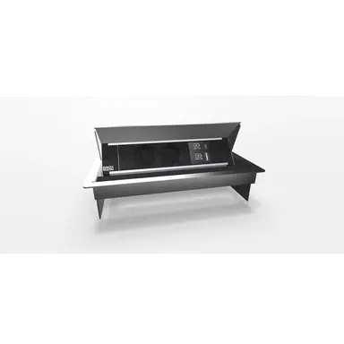 Bachmann 55.10.1276 tcd unit inb 2x230v 2xusb ac