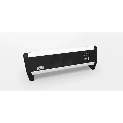Bachmann 902.1395 desk 1 2xwcd 1xusb a/c 1m gst