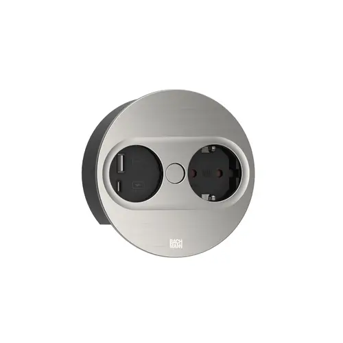 Bachmann 946.004 twist 2 - 1x 230v ra + 1x usb