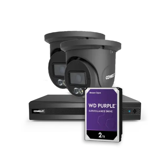 Comelit KCCTV4N2-1B cctv kit met nvr inclusief 1