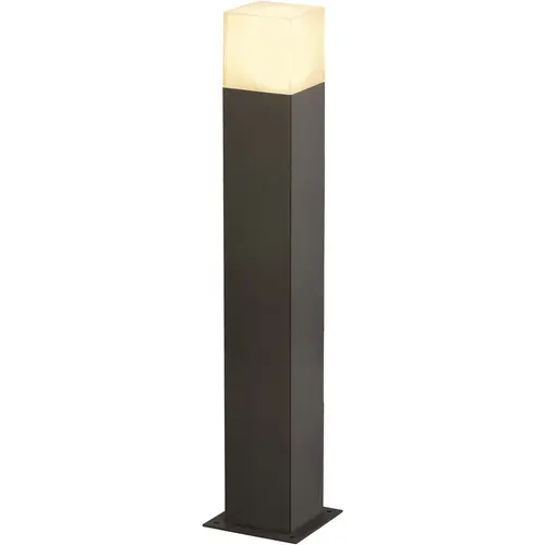 SLV 231225 Grafit SL 60 zuilarmatuur met rookglas en aansluitbox 2x11W E27 antraciet