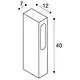 SLV 232135 Slotbox 40 tuinlamp staand LED 8W aluminium IP44 antraciet