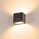 SLV 1002032 wandarmatuur LED 11W outdoor IP65 SITRA CUBE WL 3000/4000K antraciet