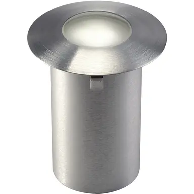 SLV 227462 vloerinbouwarmatuur outdoor IP65 LED 0.3W RVS 316 glas inleg 3000K