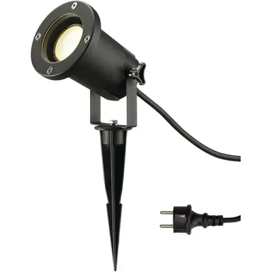 SLV 227410 prikspot NAUTILUS SPIKE XL 1xGU10 zwart