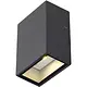 SLV 232465 QUAD wandarmatuur opbouw 4,6W IP44 antraciet