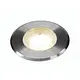 SLV 228412 vloerinbouwarmatuur rond 8cm LED 3,5W outdoor IP67 roestvrij staal geborsteld 3000K
