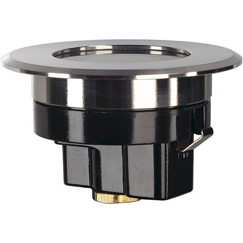 SLV 228412 vloerinbouwarmatuur rond 8cm LED 3,5W outdoor IP67 roestvrij staal geborsteld 3000K